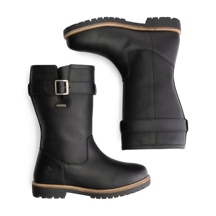 Finnmark - Wool-lined outdoor boots - Women - Black UPD