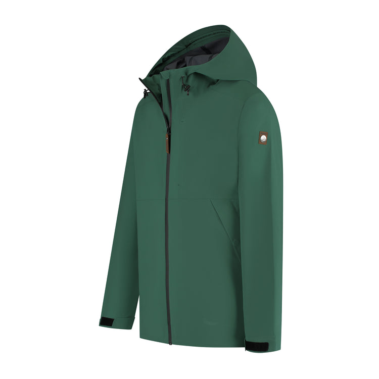 Jari - Waterproof jacket - Men - Dark green FL