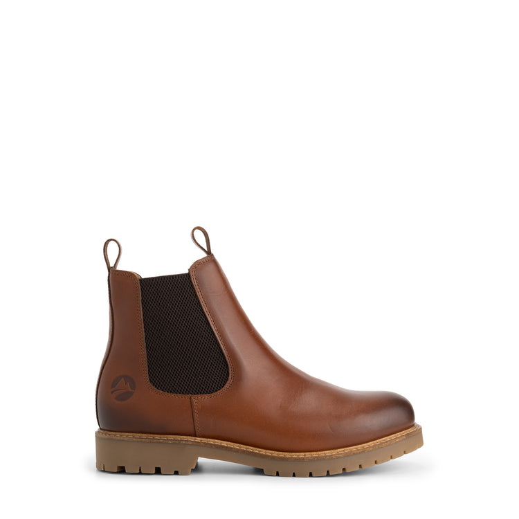 Agder Women - Chelsea boots - Leather - Cognac R