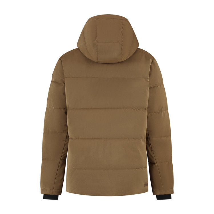 Sverger Men - Puffer jacket - Water-resistant - Brown B