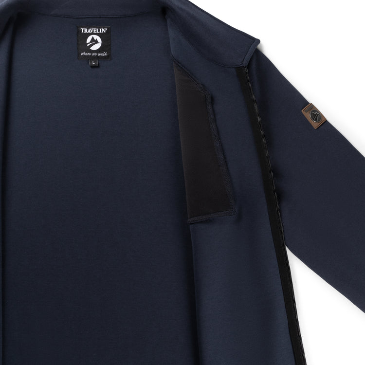 Njord - Cardigan - Men - Navy DCI