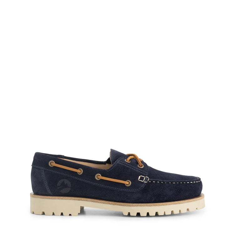 Skjern Men - Boat shoes - Suede - Navy R