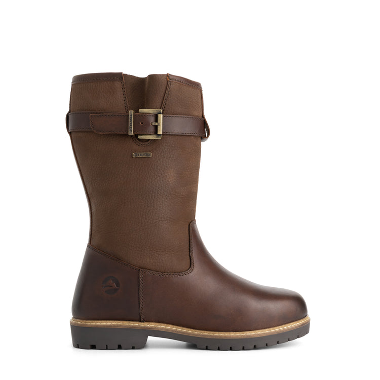 Vrangen Women - Outdoor Boots - Wool-Lined - Dark Brown R