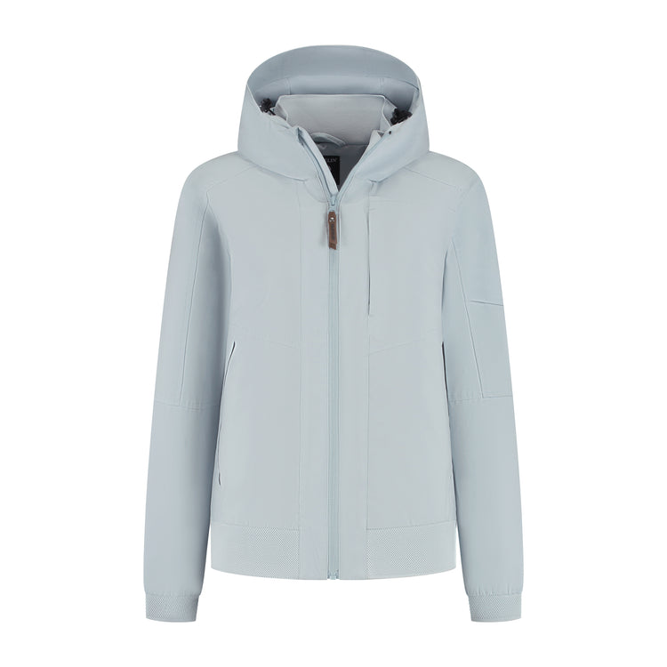 Halle Women - Hardshell jacket - Waterproof - Light blue F