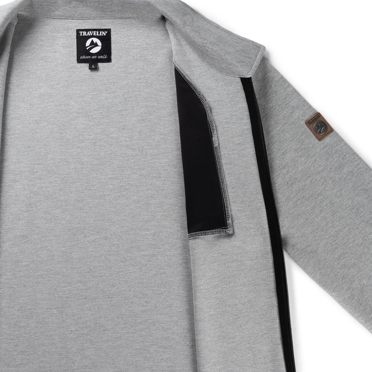 Njord - Cardigan - Men - Grey DCI