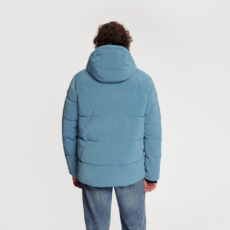 Asberg Men - Puffer Winter Jacket - Waterproof - Blue MV3