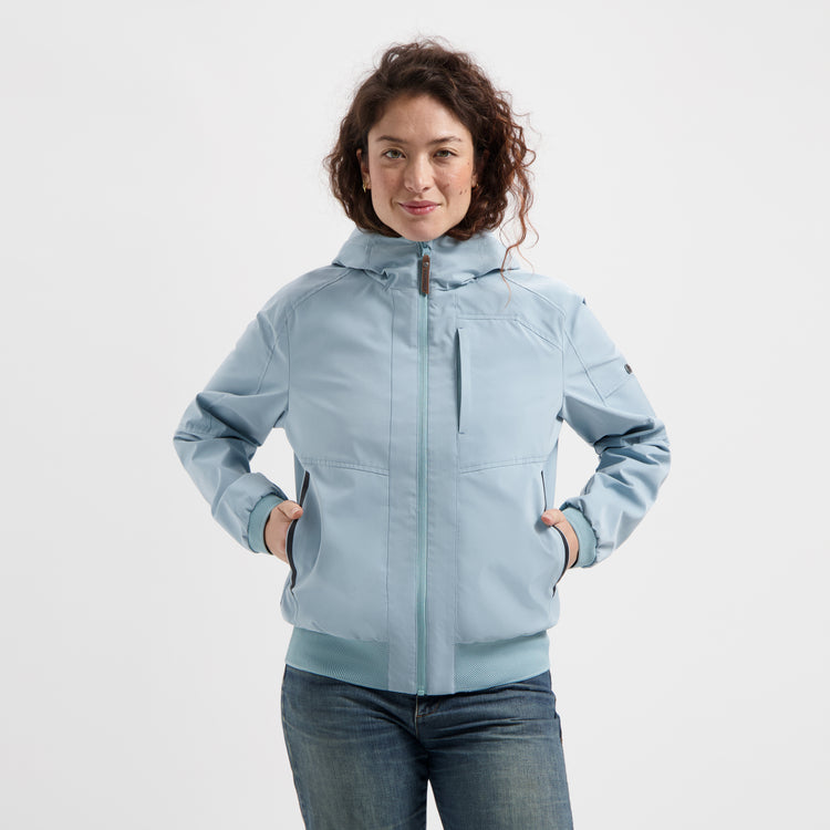 Katla - Waterproof jacket - Women - Light blue MV