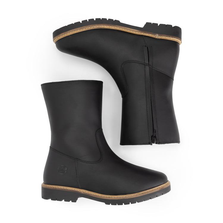 Nakskov Women - Boots - Wool-lined - Black UPD