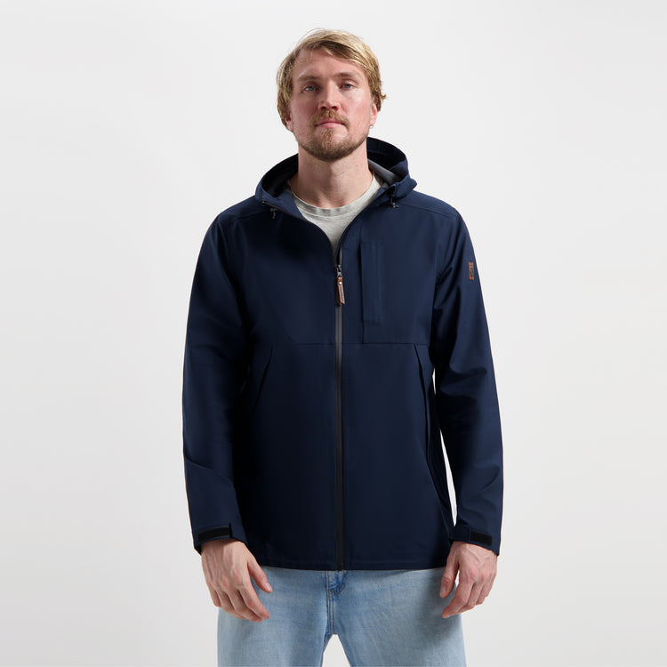 Jari - Waterproof jacket - Men - Navy MV
