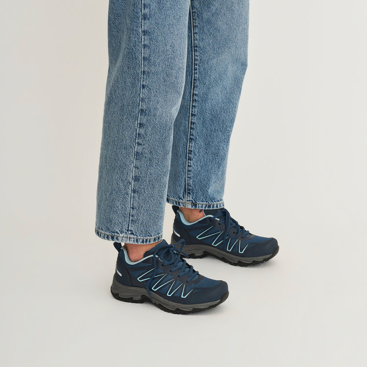 Nysted Women - Low hiking shoes - Waterproof - Blue MV