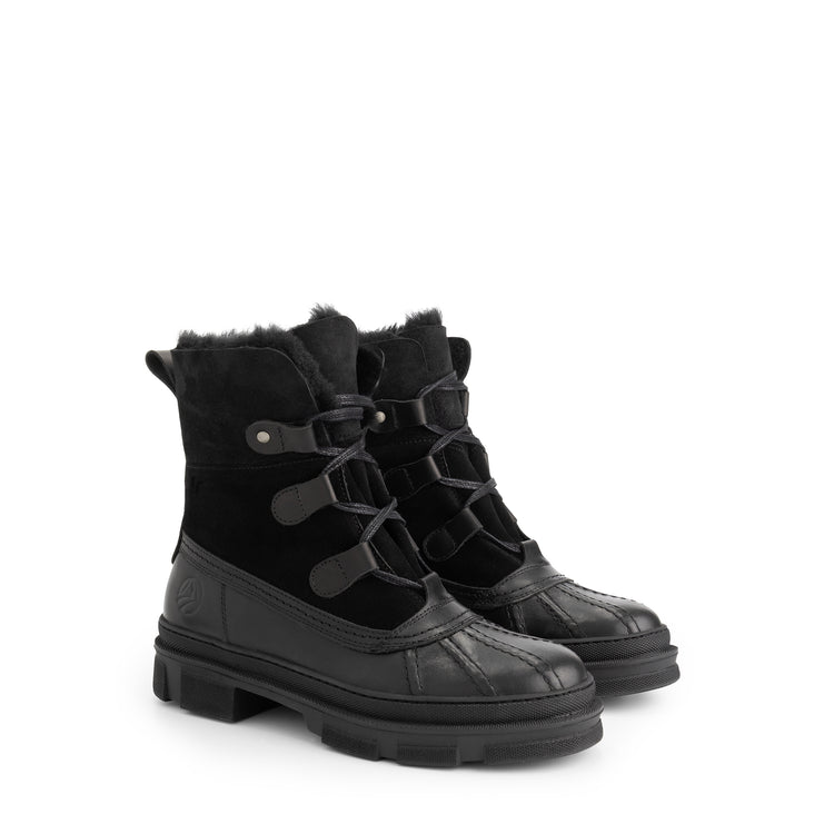 Fernie Women - Winterboots - Wool-lined - Black FRD