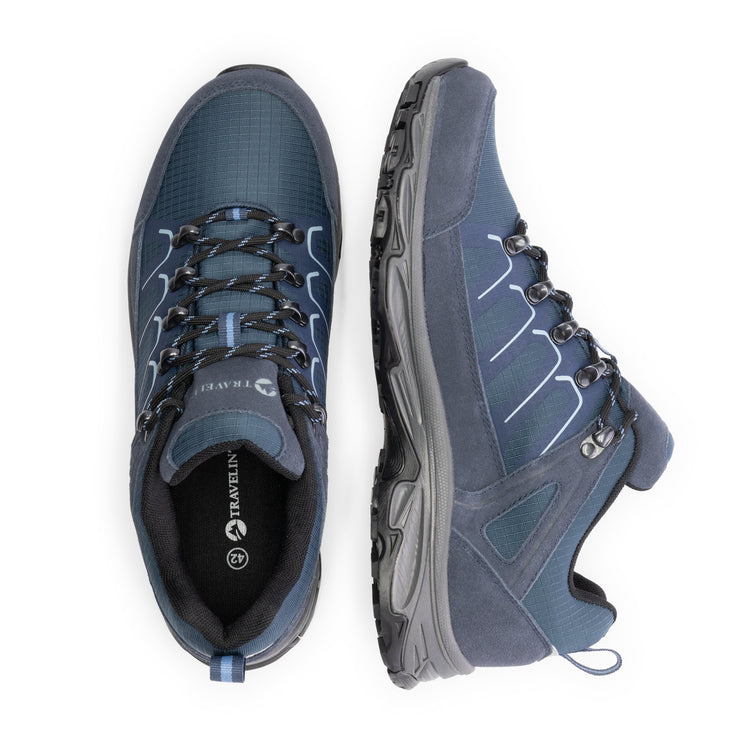 Grasten Men - Low hiking shoes - Waterproof - Blue UPD