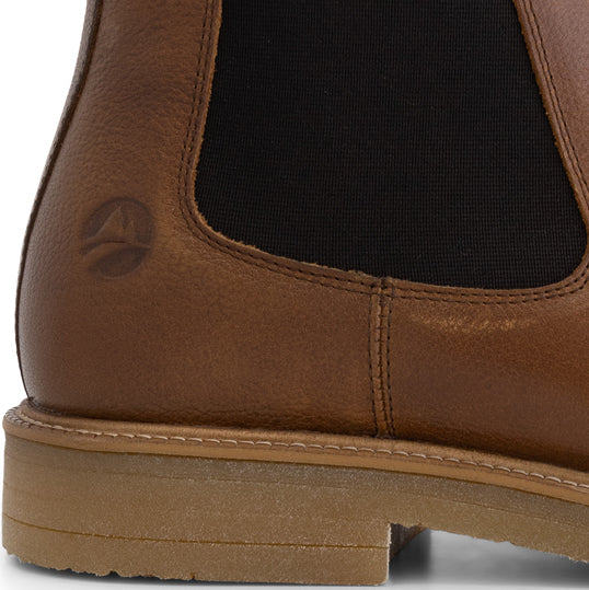 Egleton - Leather chelsea boots - Men - Cognac DFH