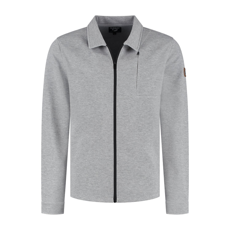 Njord - Cardigan - Men - Grey F