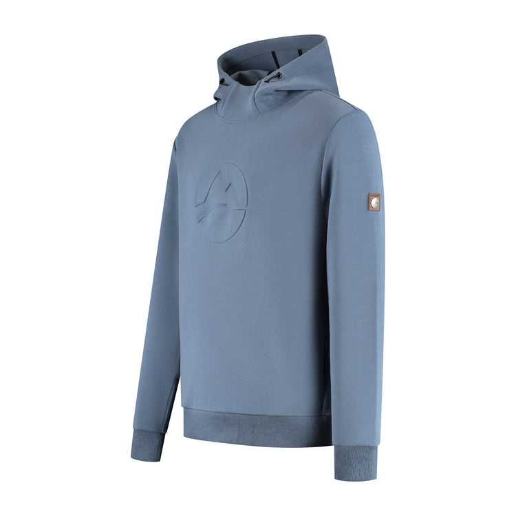 Morten Men - Outdoor sweater - Hoodie - Blue FL
