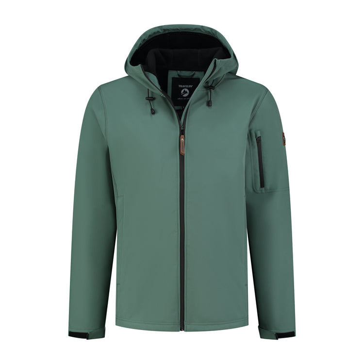 Sverre Men - Softshell jacket - Waterproof - Green F