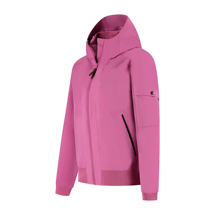 Halle Women - Hardshell jacket - Waterproof - Pink FL