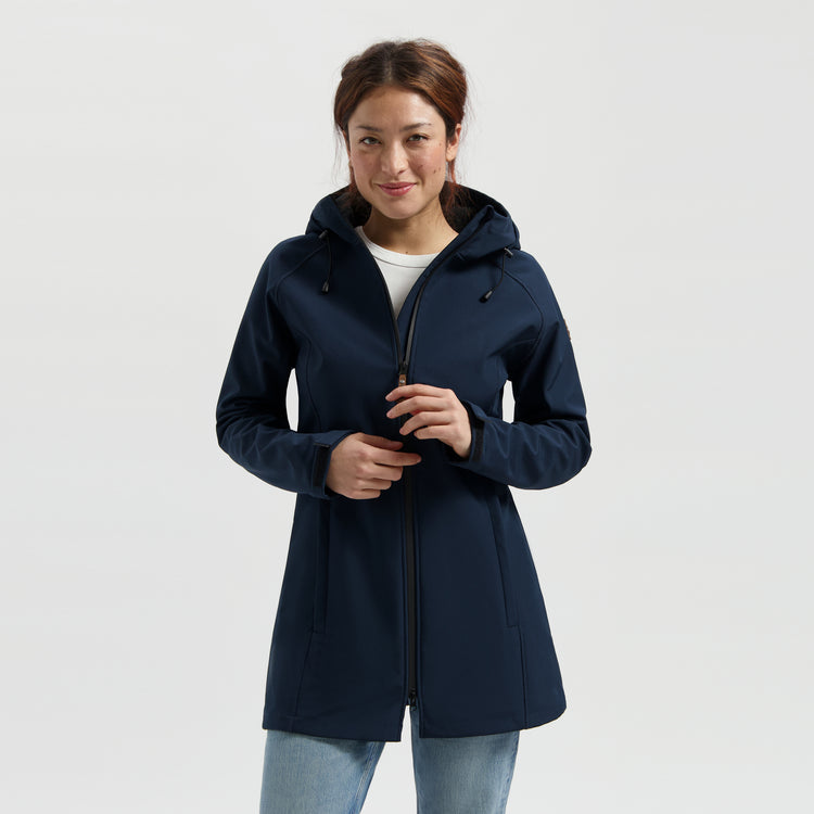 Tuula Women - Softshell jacket - Waterproof - Navy MV