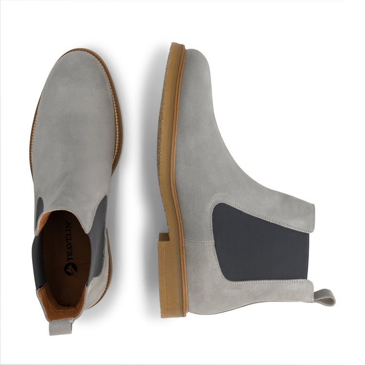 Ealing - Suede chelsea boots - Men - Grey UPD