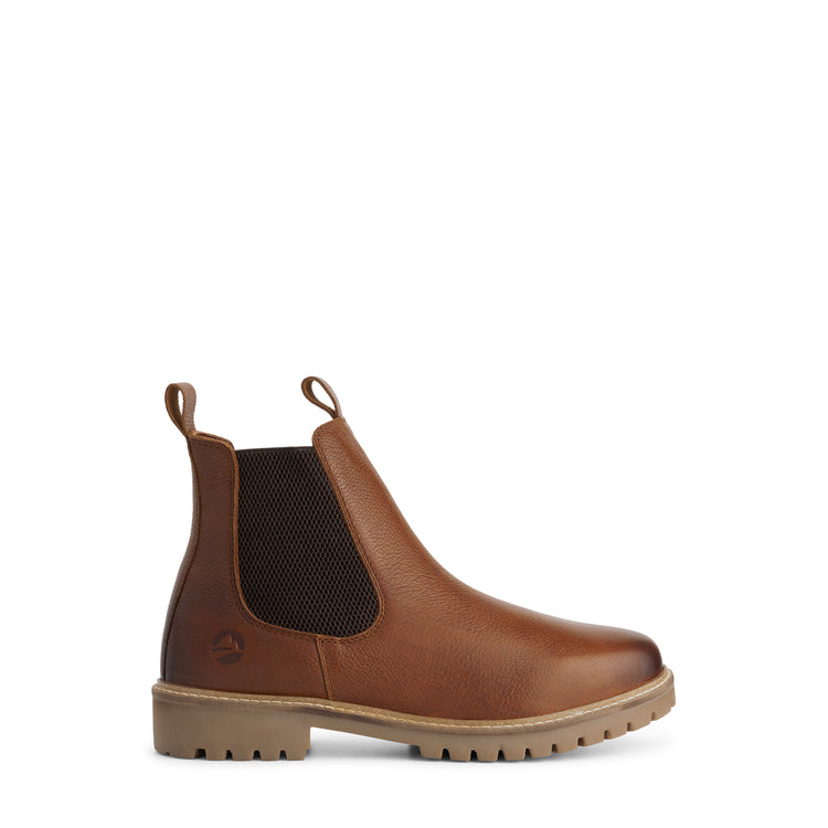 Sirdal Men - Chelsea boots - Wool-lined - Cognac R