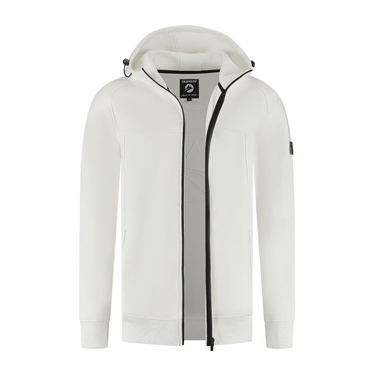 Stig Men - Outdoor cardigan - Sweater - Off-white CVO