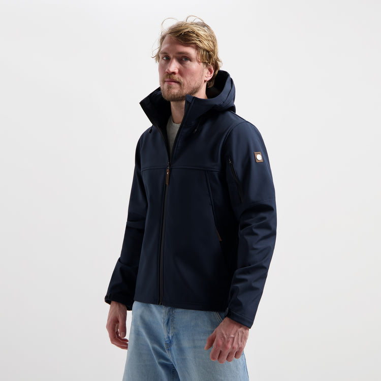 Stian Men - Softshell jacket - Waterproof - Navy MV