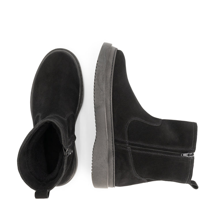 Okanagan Men - Winterboots - Wool-lined - Black UPD