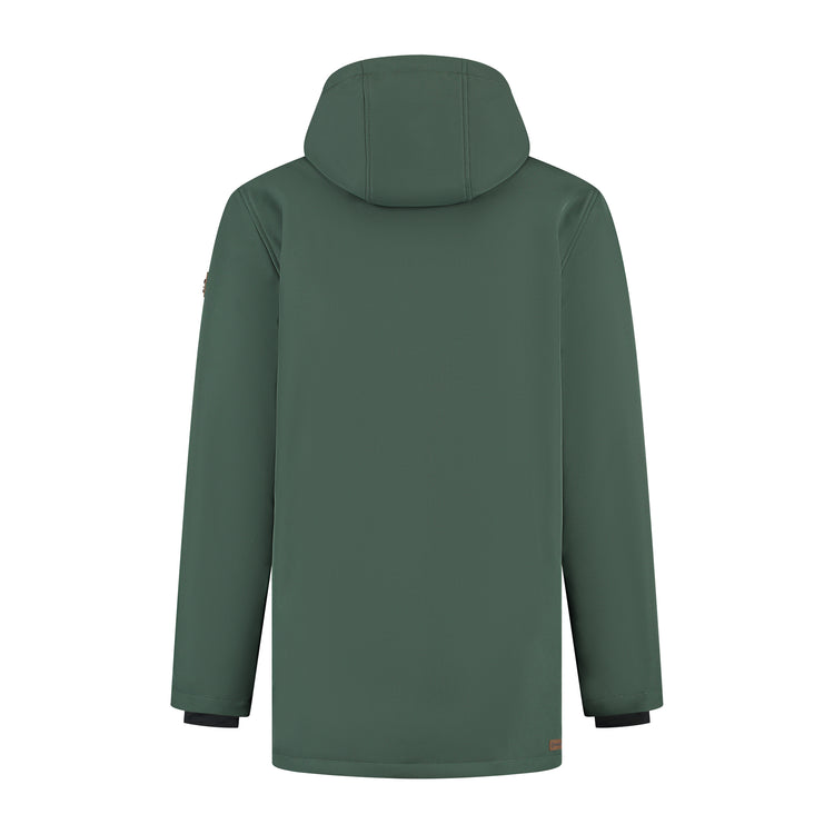 Enok Men - Softshell jacket - Padded - Dark green B