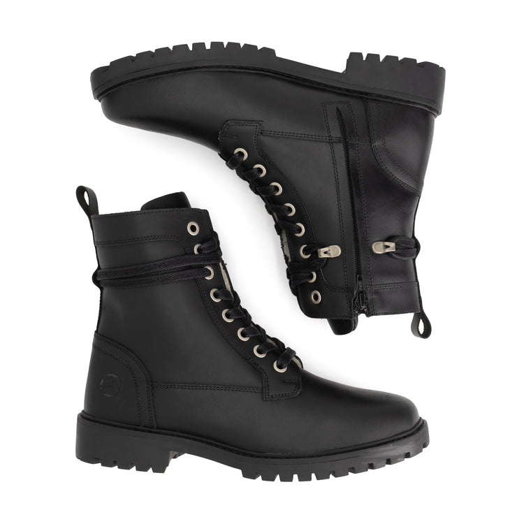 Logstrup Men - Lace-up boots - Wool-lined - Black UPD