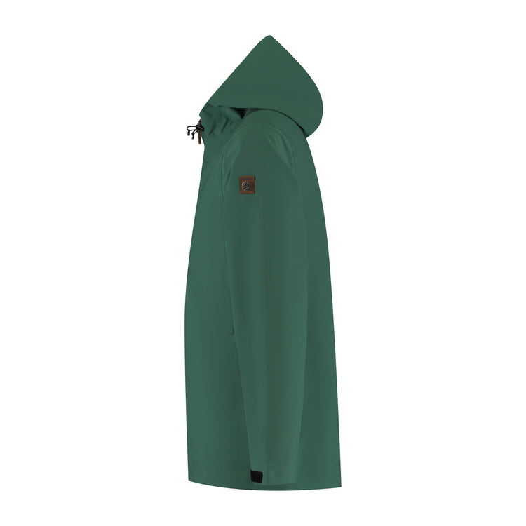 Jari - Waterproof jacket - Men - Dark green L