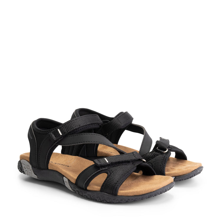 Hasle Women - Hiking sandals - Black FRD