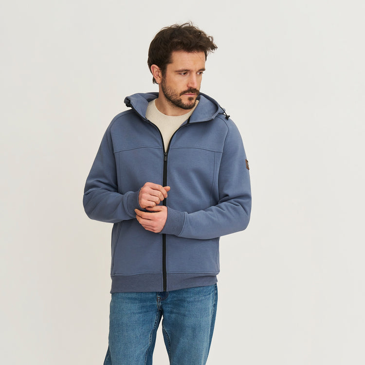 Stig Men - Outdoor cardigan - Sweater - Blue MV