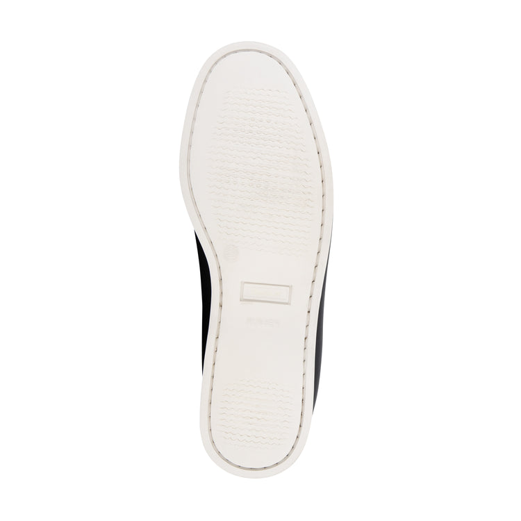 Eidfjord Men - Boat shoes - Leather - Navy UNS