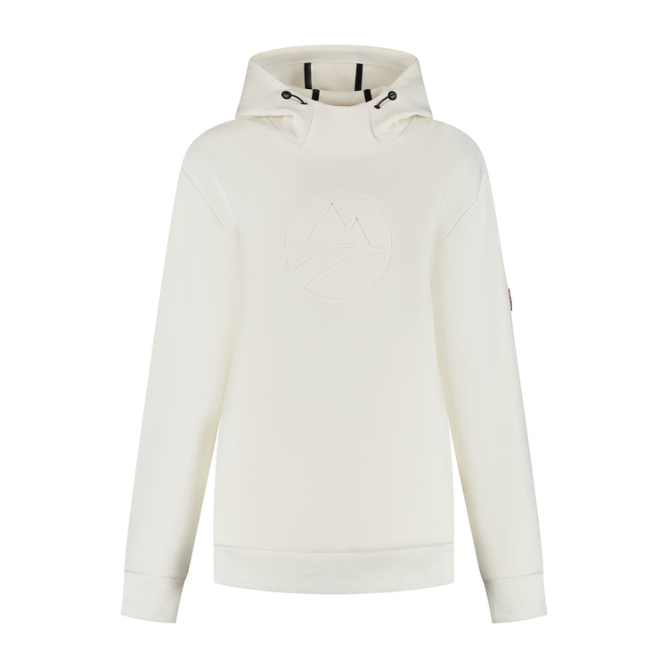 Marte Women - Outdoor sweater - Hoodie - Off-white F
