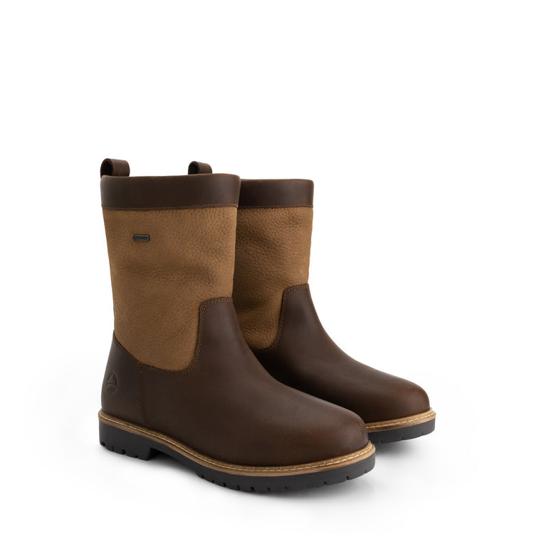Stornes Men - Outdoor Boots - Wool-Lined - Brown FRD