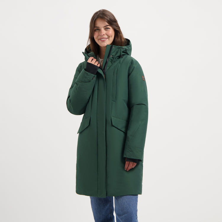 Linea Women - Parka - Waterproof - Dark green MV