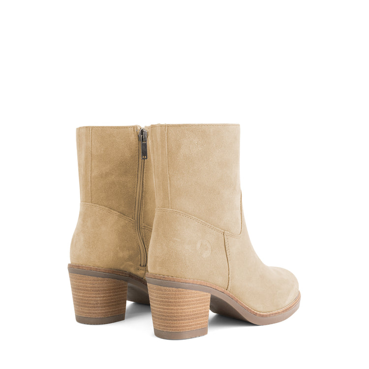 Valence Women - Ankle Booties - Suede - Sand BD