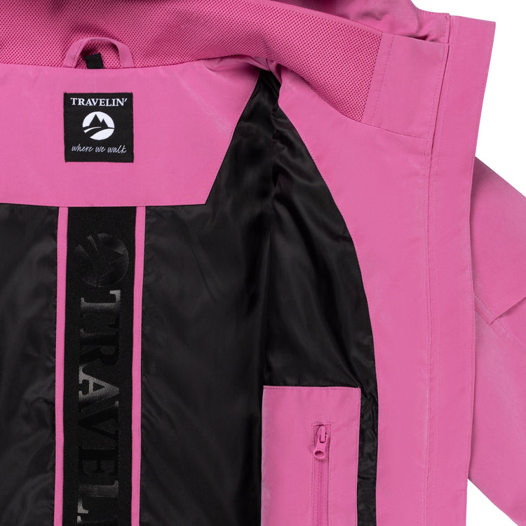 Halle Women - Hardshell jacket - Waterproof - Pink DCI