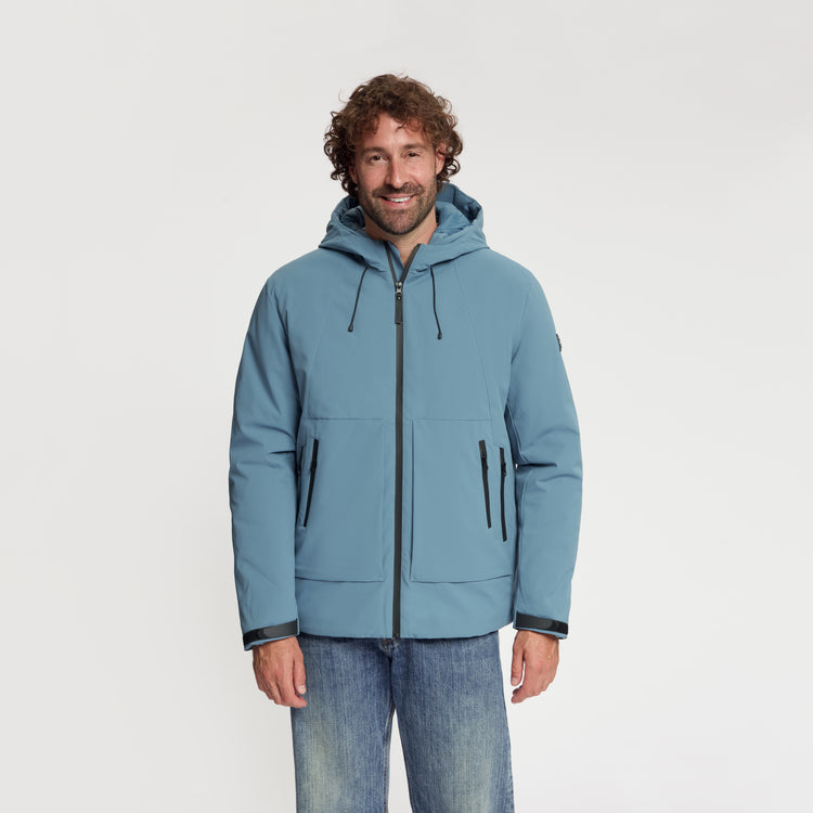 Nathan Men - Lined Hardshell Jacket - Blue MV