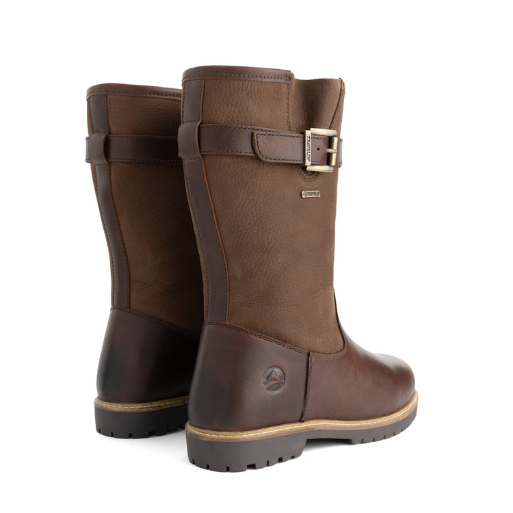Vrangen Women - Outdoor Boots - Wool-Lined - Dark Brown BD