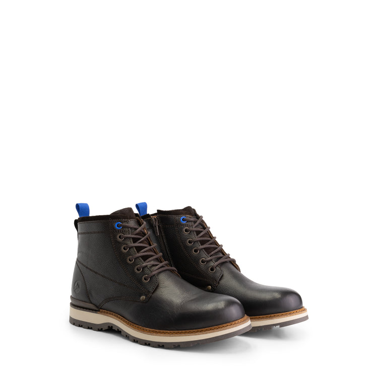 Malling Men - Lace-up boots - Leather - Brown FRD