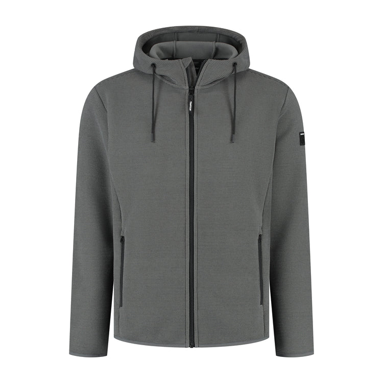 Tyko Men - Outdoor Vest - Fleece - Grey F