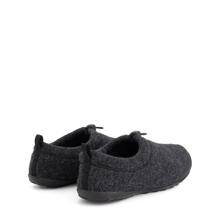 Back2Home Women - House slippers - Wool - Dark grey BD