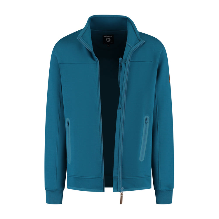 Olle Men - Outdoor Cardigan - Sweat - Blue CVO