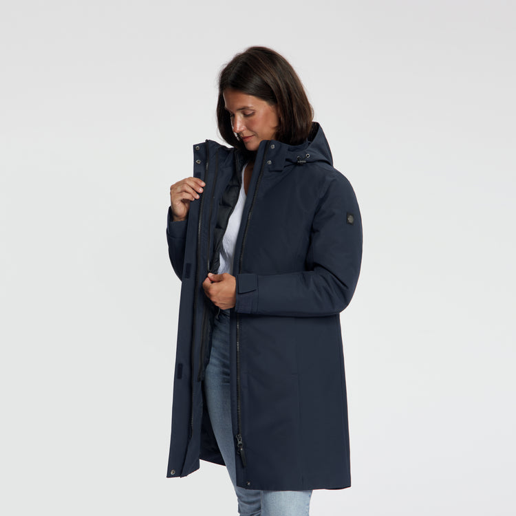 Harley Women - 3-in-1 Jacket - Navy MV4