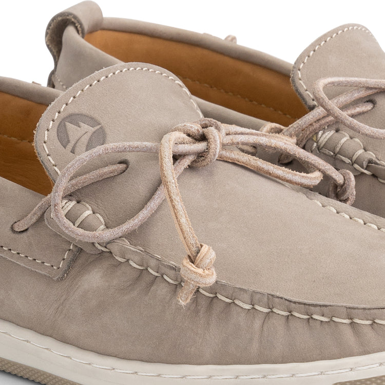 Falmouth Women - Boat shoes - Nubuck - Grey DFW
