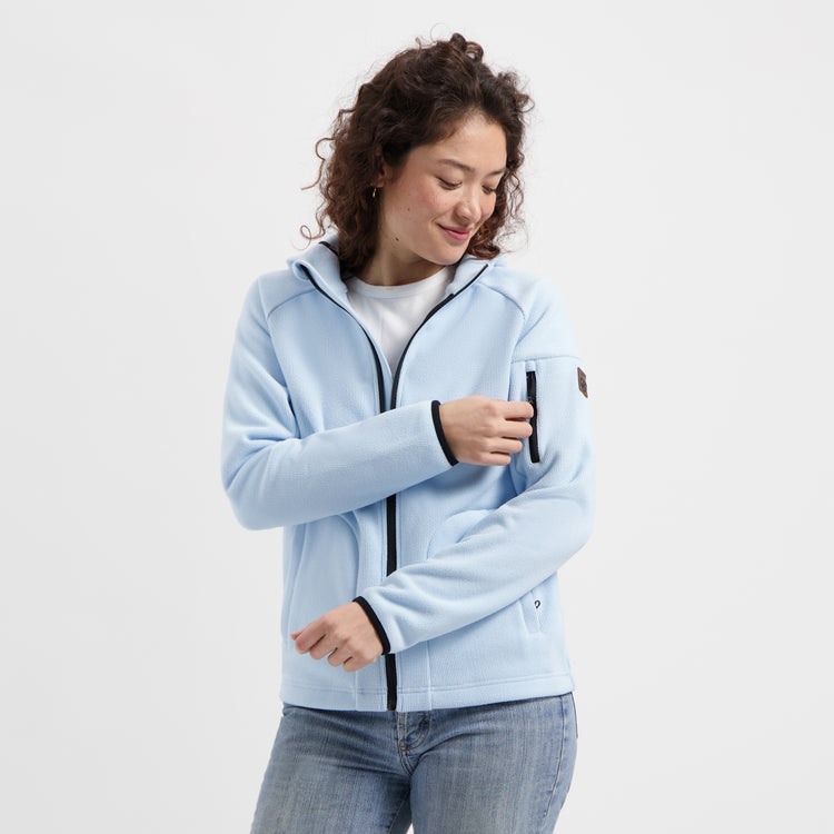 Bryndis Women - Outdoor cardigan - Light blue MV