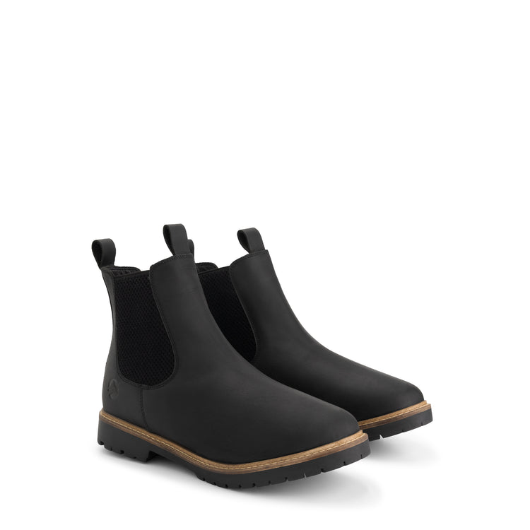 Thisted Women - Chelsea Boots - Wool-Lined - Black FRD