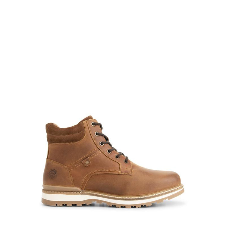 Sig Men - Lace-up boots - Wool-lined - Cognac R