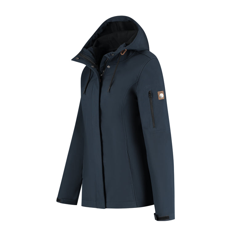 Malika Women - Softshell jacket - Waterproof - Navy FL